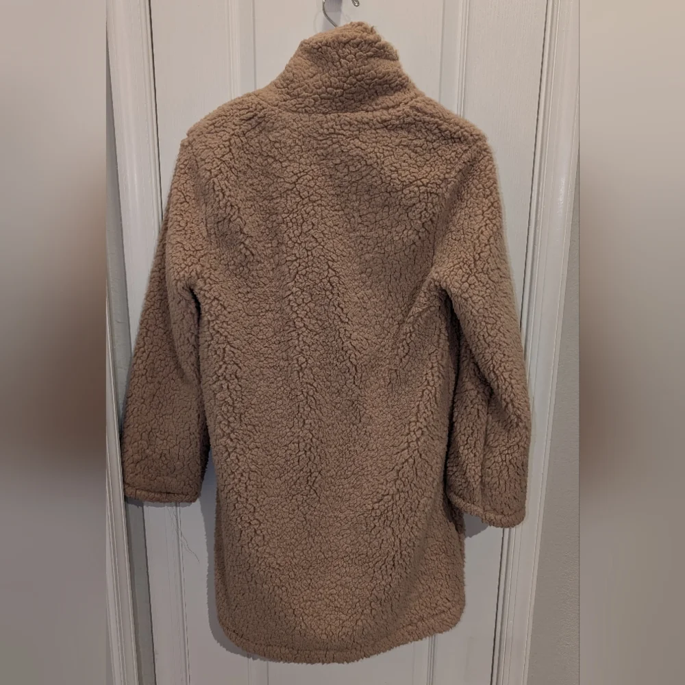 Love Tree Teddy Carmel Mid Length Coat Size medium - Picture 5 of 5